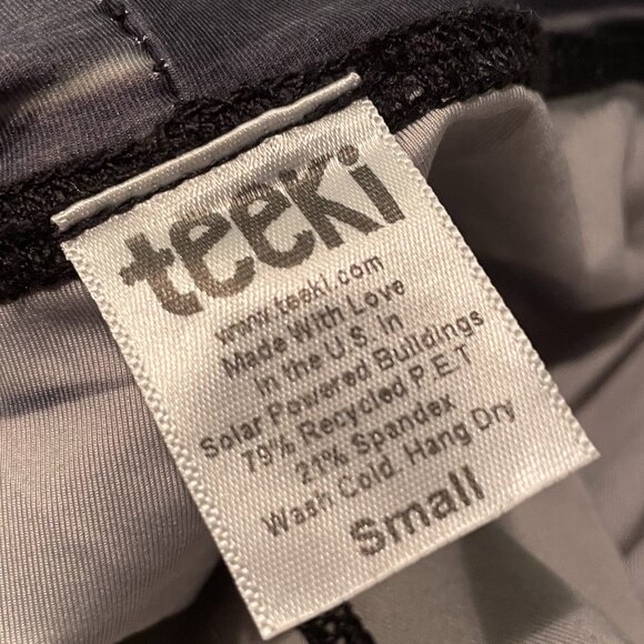 Teeki Hot Pants Leggings Love the Elephant Pattern - Picture 4 of 4